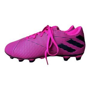Adidas Nemeziz Hot Pink Black Stripe Soccer Cleats Sneakers Men's Size 6.5 NWT
